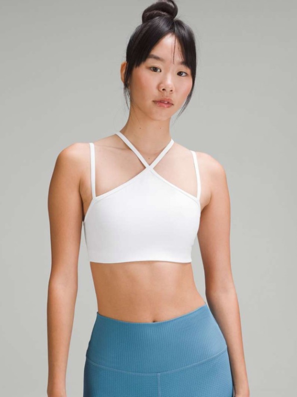 NWOT Lululemon Flow Y Strappy Bra Nulu *Light Support, A–C Cups Sz 14